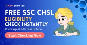 SSC CHSL Eligibility