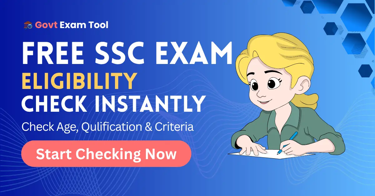 SSC Exam Eligibility