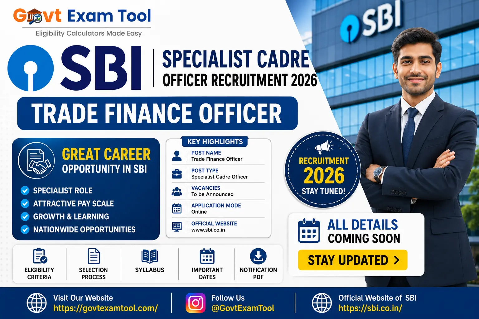 SBI Specialist Cadre Officer Recruitment 2026