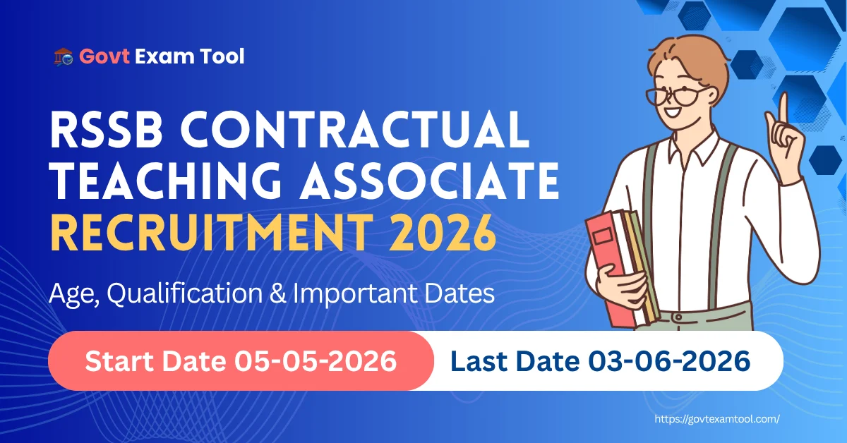 RSSB Contractual Teaching Associate Recruitment
