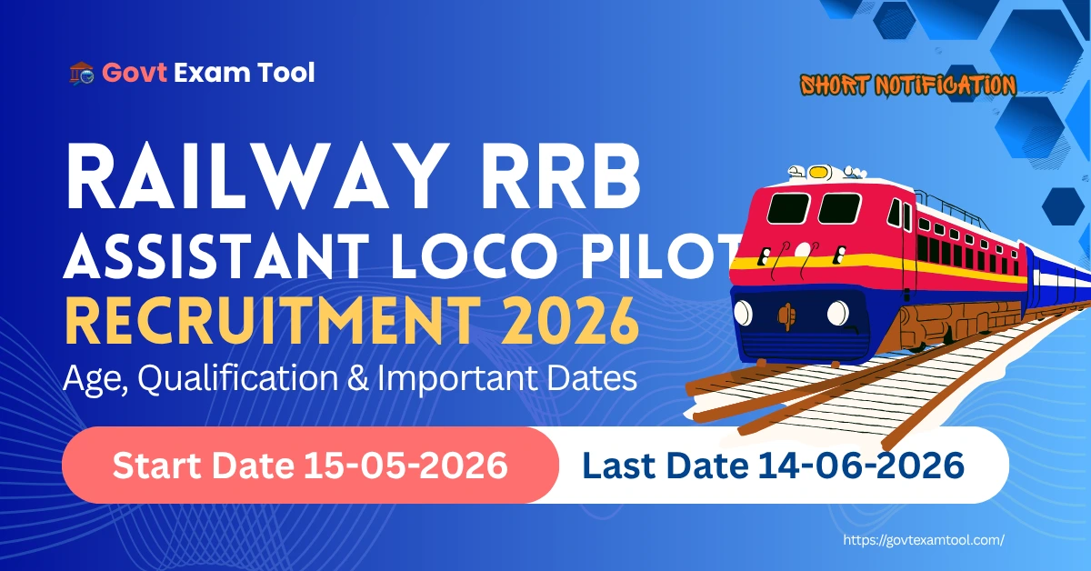 Railway RRB ALP Recruitment 2026