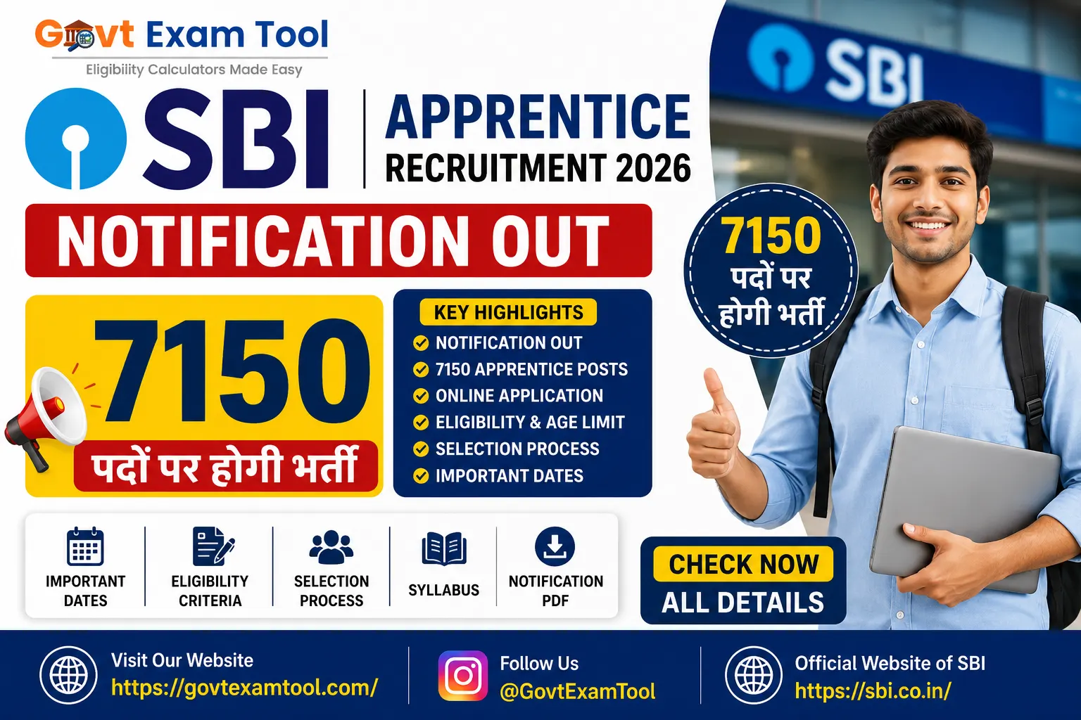 SBI Apprentice Recruitment 2026