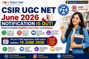CSIR UGC NET June 2026