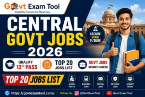 Central Govt Job